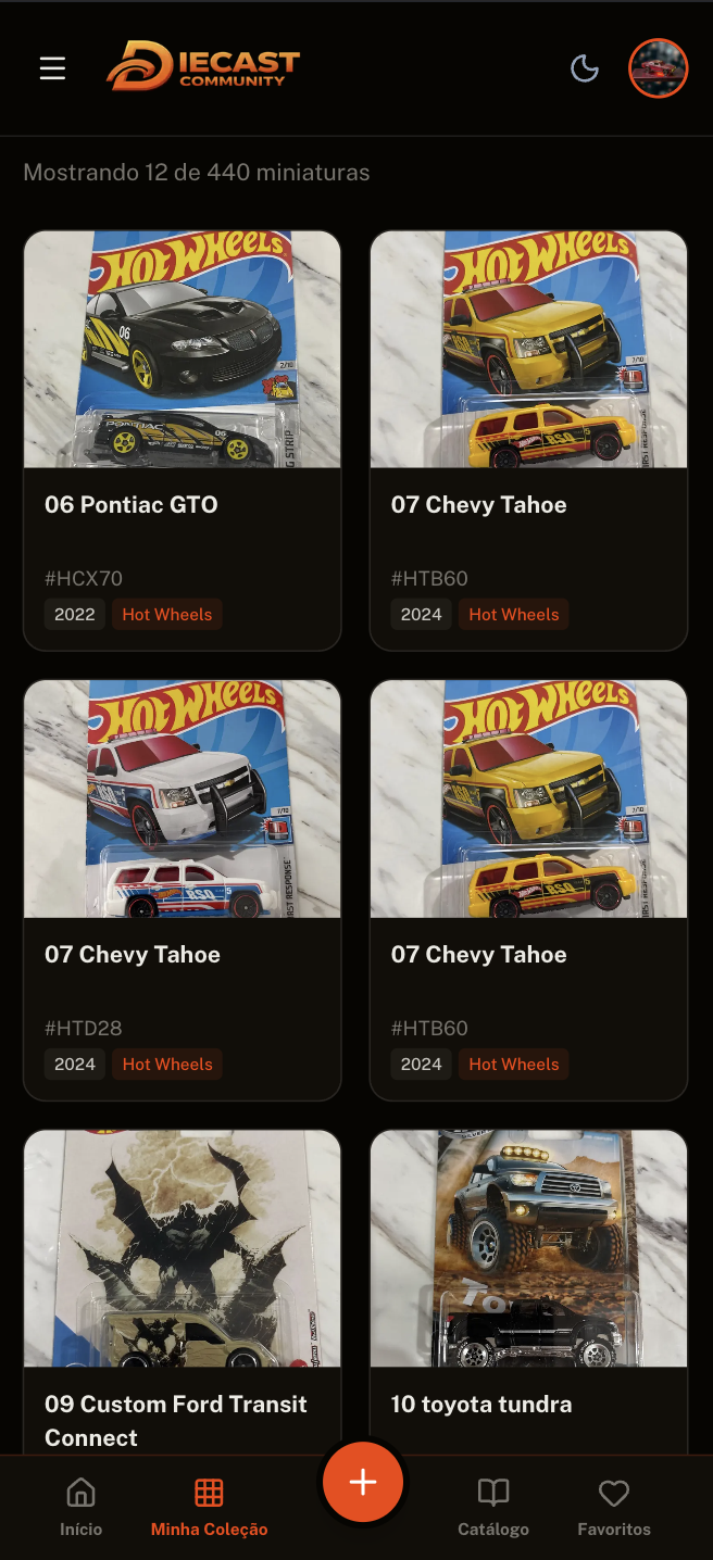 Leve sua coleção no